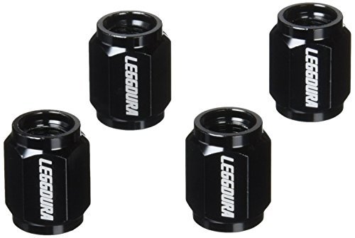 KYO-EI(協永産業) レデューラレーシング(LEGGDURA RACING) バルブキャップ(エアバルブキャップ) ブラッ..