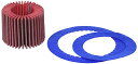 BLITZ(ブリッツ) SUS POWER CORE TYPE LM(サスパワーコアタイプLM) 交換用フィルター RED (E3/E4コア用)