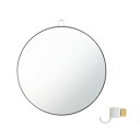 DRAW A LINE 023 Mirror White ドローアライン ミラー ホワイト 幅24×奥行1.2×高さ25.7cm 重量660g