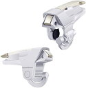 APNショップ(apnshop) スマホゲーム用 コントローラー(マウス触感 高感度) 射撃用押しボタン式 高速射撃 左右セット ゲームパッド