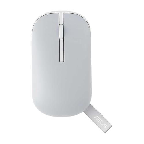ASUS Marshmallow Mouse MD100 Lite グレー MD100L_MOUSE_GY
