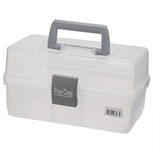 アイリスオーヤマ フリーケース F-2 クリア幅約27×奥行約16×高さ約15cm