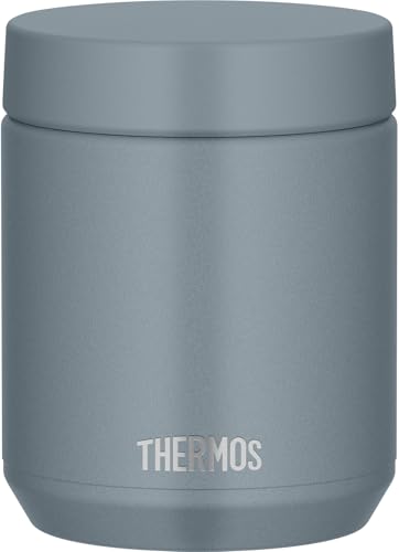 食洗機対応モデル サーモス 真空断熱スープジャー 400ml グレーグリーン 全パーツ食洗機OK 保温保冷 お手入れ簡単 口当たりがやさしい丸口