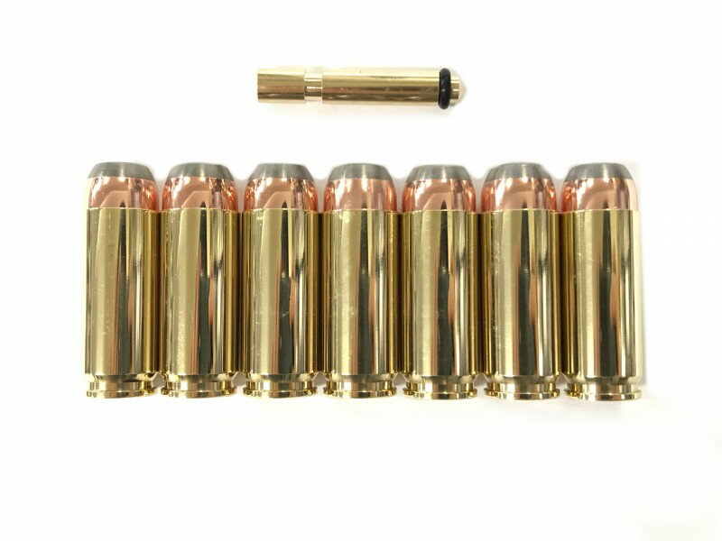 C-Tec デザートイーグル .50AE 空撃ちダミーカートリッジ 7発セット ダミーカート用デトネーター付き