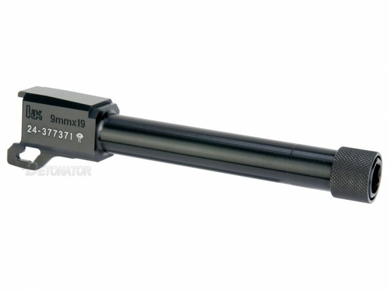 デトネーター 東京マルイ H&K USP用 サイレンサー対応アルミアウターバレル「USP 9mm Tacticalタイプ」(14mm逆ネジ仕様) OB-TM26ABK2（楽天・NEWMGC福岡店）