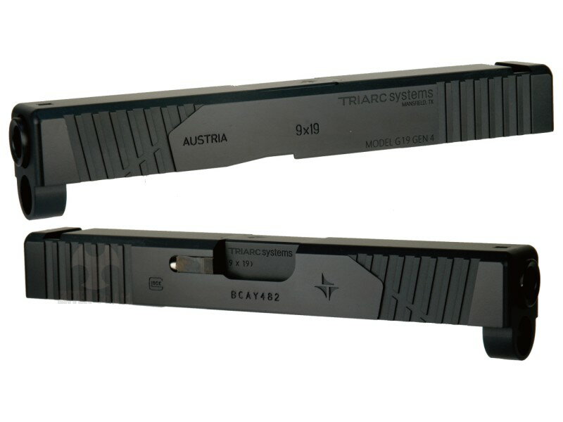 デトネーター 東京マルイ グロック19 Gen.4用 アルミスライドセット TRIARC Glock19Gen.4 V1 Custom SL-G1907BKのサムネイル