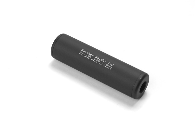 Rakuten - KM企画 フェザーウェイトサイレンサー M14ネジ正逆両用 110mm SA110L