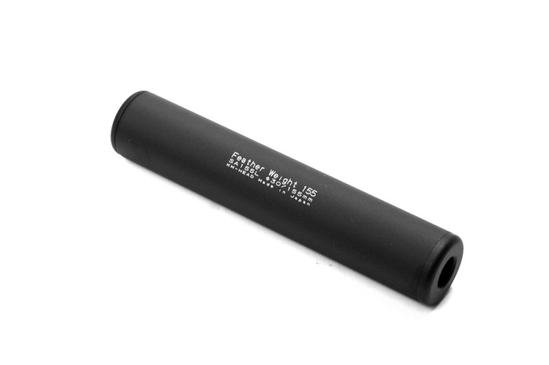 Rakuten - KM企画 フェザーウェイトサイレンサー M14ネジ正逆両用 155mm SA155L