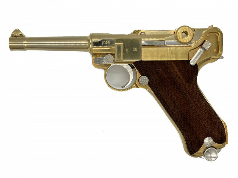 モデルガン マルシン ルガーP08 4インチ PARABELLUM 金属モデル 木製グリップ仕様