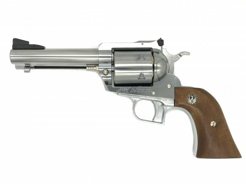 ガスガン マルシン スーパーブラックホーク 4.62インチ リアルXカートリッジ シルバーABS 木製グリップ仕様のサムネイル