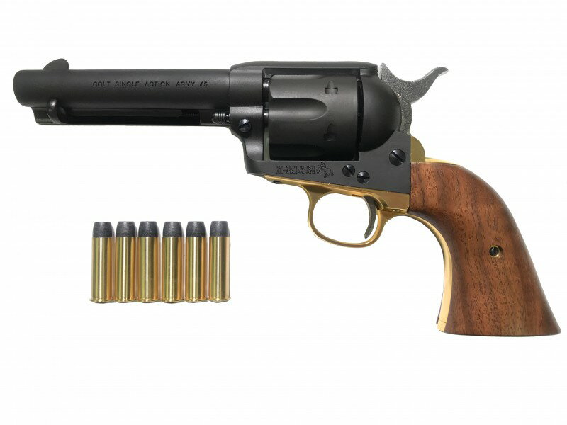 ガスガン マルシン コルト SAA45 ピースメーカー Xカートリッジ シビリアン デラックスHWのサムネイル