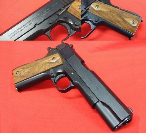 WA(ウエスタンアームズ) S.C.W. コルト M1911A1 トランジション・ロイヤルブルー