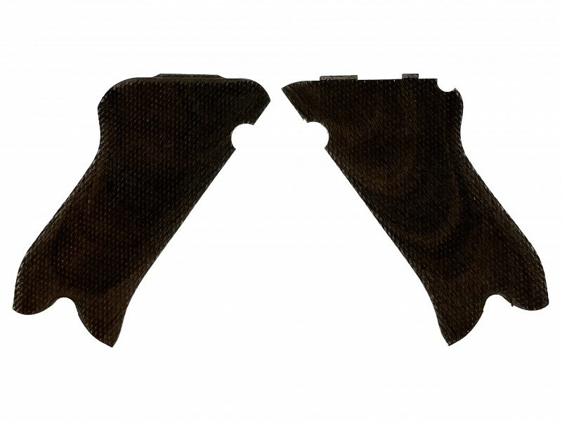 マルシン 金属製モデルガン・ルガーP08用 木製グリップ