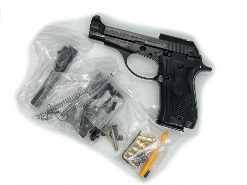 モデルガン組立キット マルシン M84 X-PFC ブラックABS 2025年生産モデル