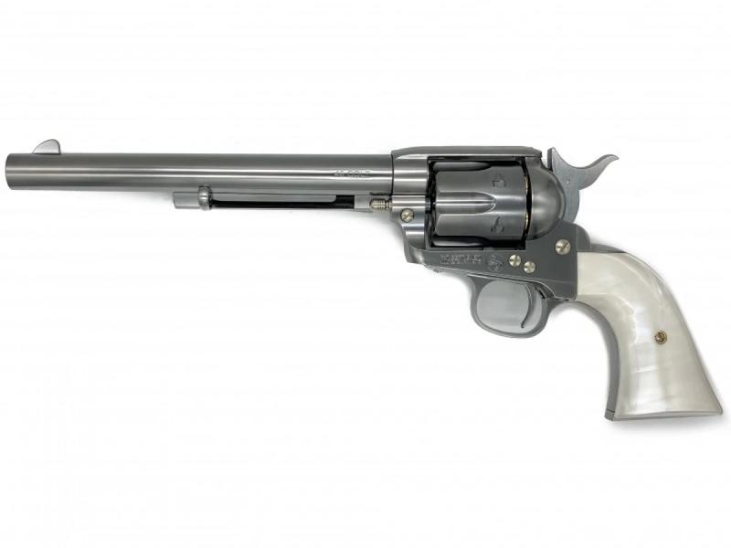 ガスガン マルシン コルト SAA .45 1st Gen. Late キャバルリー Xカートリッジ パール調プラグリップ仕..