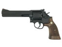 モデルガン マルシン S&W M586 6インチ HW 木製グリップ付きモデル