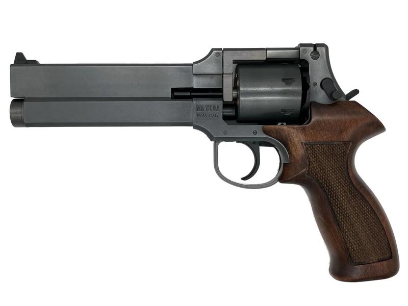 ガスガン マルシン MATEBA マテバ・リボルバー 6インチ 木製グリップ仕様 エクセレントHW 2025年生産モデル