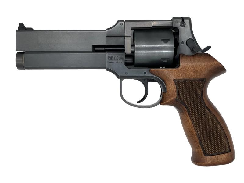 ガスガン マルシン MATEBA マテバ・リボルバー 5インチ 木製グリップ仕様 エクセレントHW 2025年生産モデル