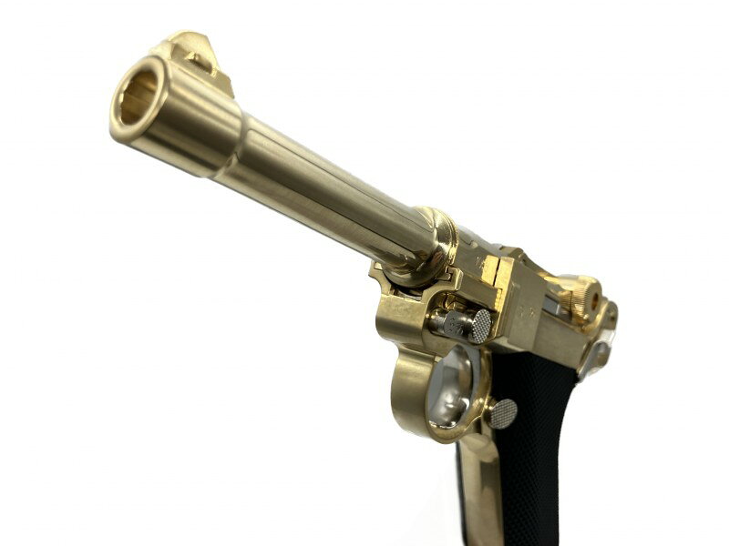 NEWMGC福岡店のモデルガン マルシン ルガーP08 4インチ PARABELLUM 金属モデル プラグリップ装備｜アングル3