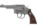 モデルガン タナカ S&W M10 4インチ ミリタリー&ポリス ニッケルフィニッシュ Ver.3