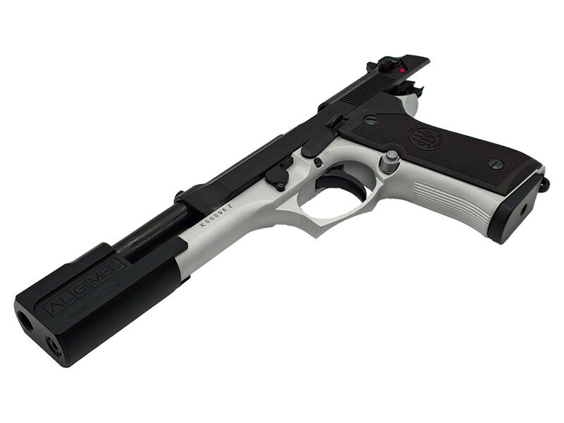 NEWMGC福岡店のモデルガン タナカ ベレッタ 92F プロフェッショナル コンプ EVO2 HW ツートーン｜アングル3