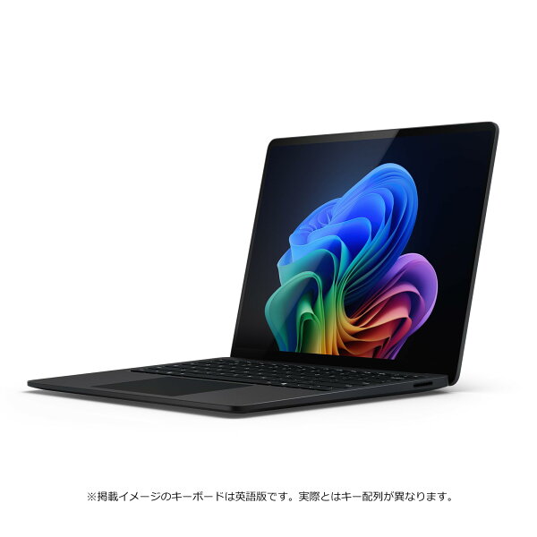 法人パソコン相談アウトレットのMicrosoft Surface Laptop 7th Gen 13.8型 タッチパネル Snapdragon X Elite メモリ 16GB SSD 512GB Windows11 Wi-Fi7 USB4 Dolby Atmos 軽量 約1.34kg ノートPC ZGZ-00057 【ご法人様限/代金引換不可】｜アングル2