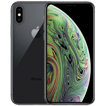 アップル iPhoneXs SIMフリー 国内モデル 64GB スペースグレイ 整備済み品 格安SIM 対応 A2098 MTAW2J/A テレワーク 在宅勤務 在宅ワーク に