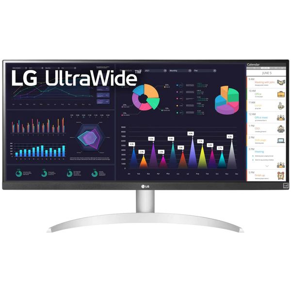 LG 29.0型 ワイド UFHD ( 2560×1080 ) IPS パネル ノングレア LEDバックライト ディスプレイ ( 29WQ600-W ) モニター 新品 21～30イン..