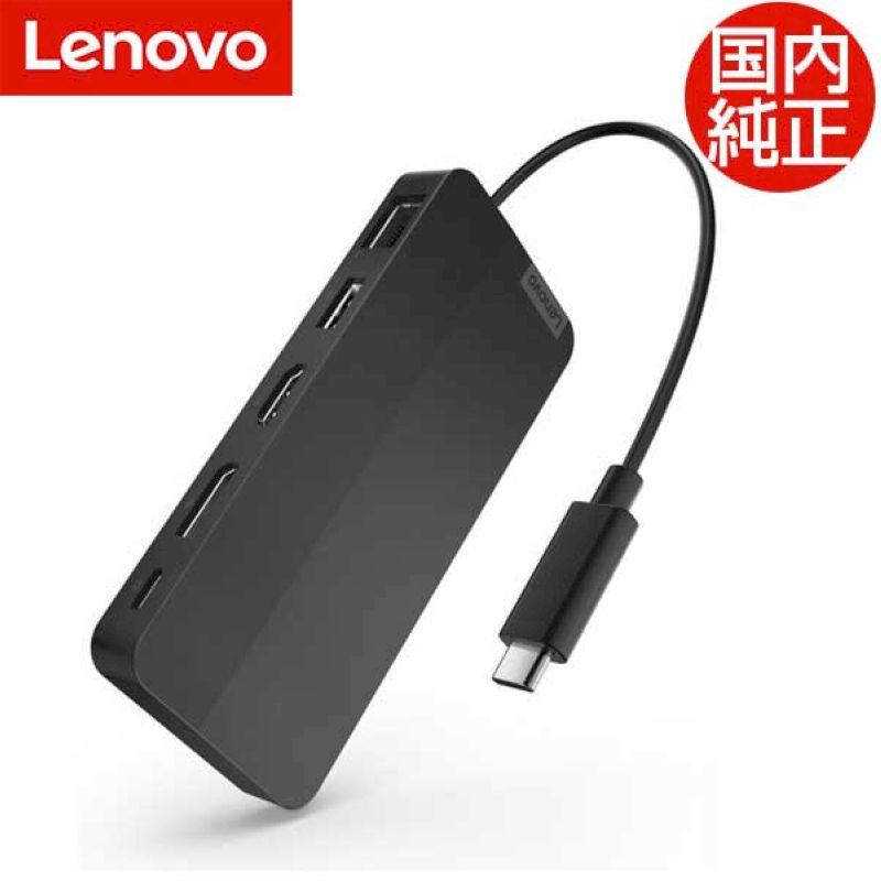 【最大50％以上OFF 楽天スーパーセール】 Lenovo USB Type-C デュアルディスプレイ トラベルドック ACアダプターなし モデル 40B90000WW レノボ HDMI DisplayPort イーサネット LANポート RJ-45 対応 純正