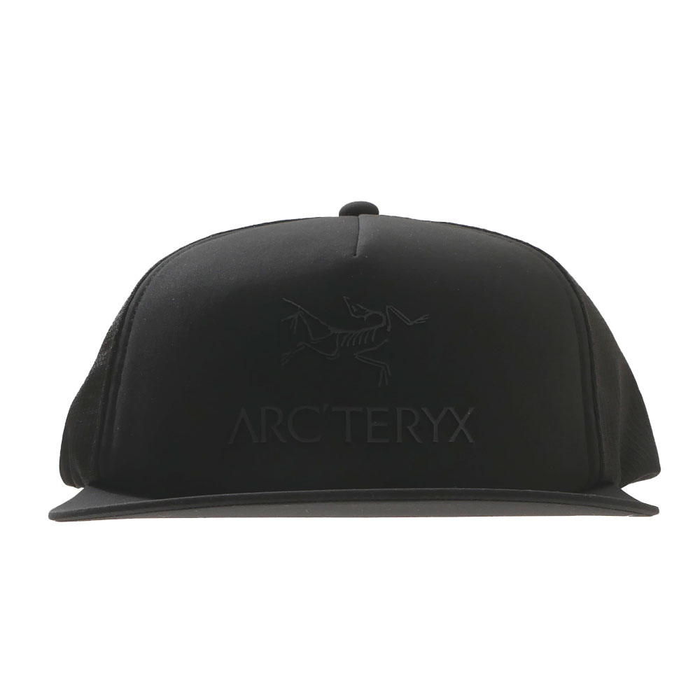 全て新品・正規品 アークテリクス ARC'TERYX Logo Trucker Flat Cap キャップ BLACK ブラック X000006117