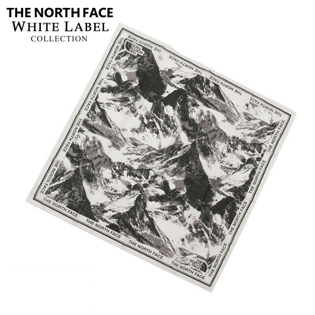 全て新品・正規品 ザ・ノースフェイス ホワイトレーベル THE NORTH FACE WHITE LABEL NA5BP02D BANDANA-MOUNTAIN バンダナ WHITE ホワイト メンズ レディース 新作