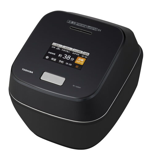 東芝 炊飯器 5.5合 真空圧力IH ジャー炊飯器 日本製 銘柄炊き分け 玄米コース付 大火力 RC-10ZWT(K) グランブラック ファミリ 東芝 炊飯器 5.5合 真空圧力IH ジャー炊飯器 日本製 銘柄炊き分け 玄米コース付 大火力 RC-10ZWT(K) グランブラック ファミリ