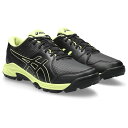 アシックス ゲル ピーク2 ブラック×イエロー(ASICS GEL PEAKE2 BLACK×YELLOW) 1113A036 フィールドホッケー シューズ