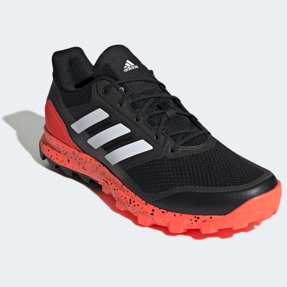 アディダス フレックス クラウド2.1 シューズ ブラック（ADIDAS FLEXCLOUD2.1 SHOES BLACK） フィールドホッケー フィールド ホッケー シューズ ホッケーシューズ 2021-22年モデル 21-1336 ビッグバン