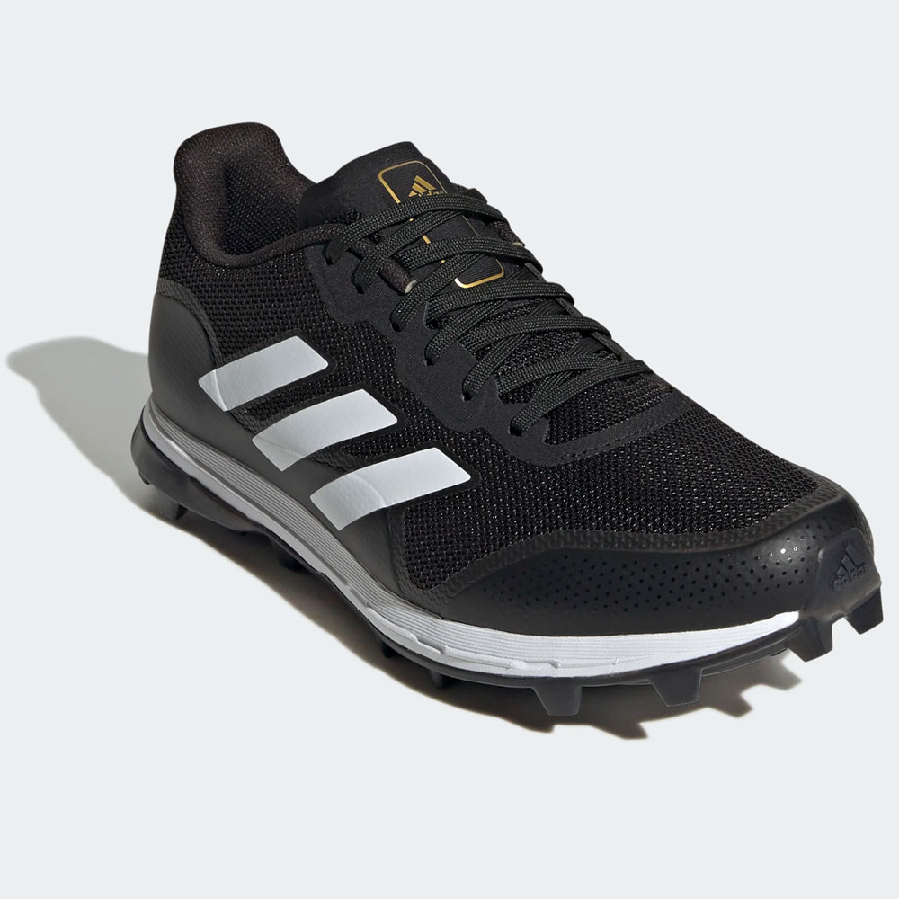 アディダス ファベーラゾーン2.1シューズ ブラック（ADIDAS FABELA ZONE 2.1 SHOES BLACK）2022-23年モデル フィールドホッケー シュー..