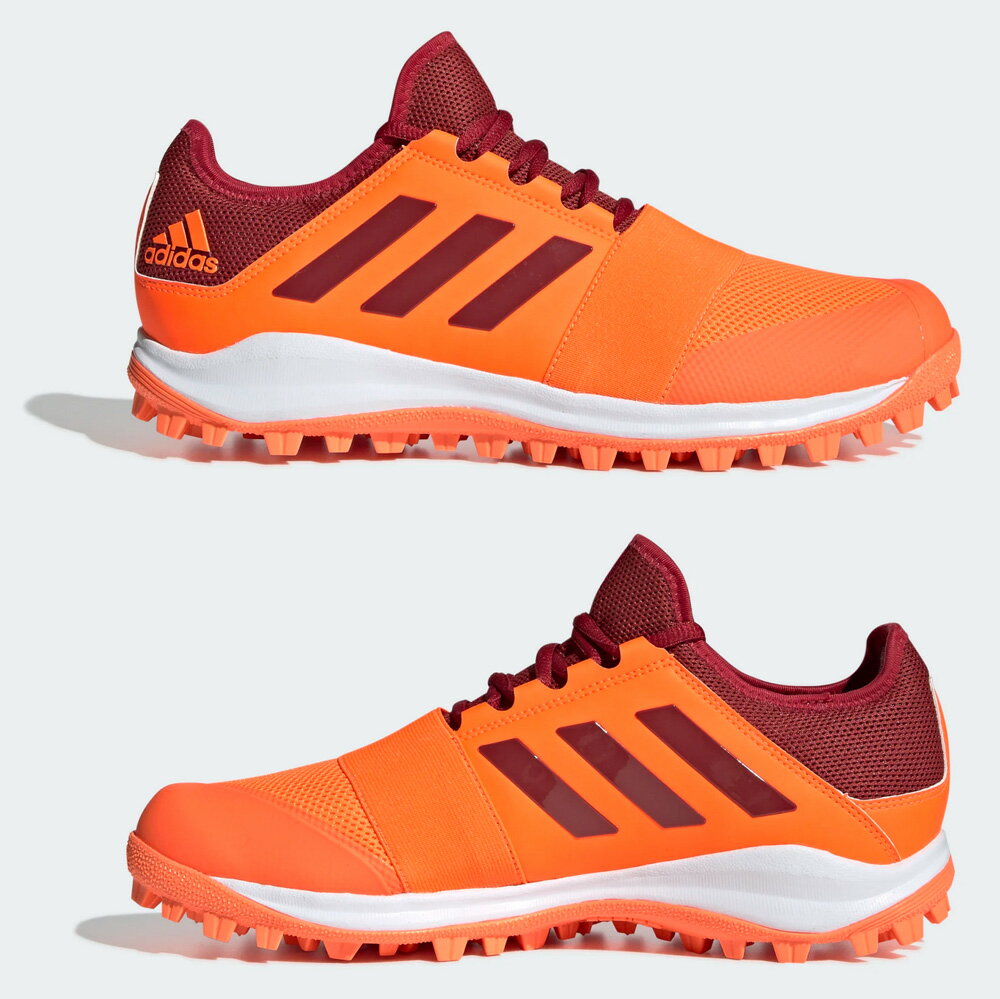 アディダス ディボックス ホッケーシューズ オレンジ（ADIDAS DIVOX HOCKEY SHOES ORANGE） フィールド ホッケー シューズ ビッグバン ホッケー シューズ 2