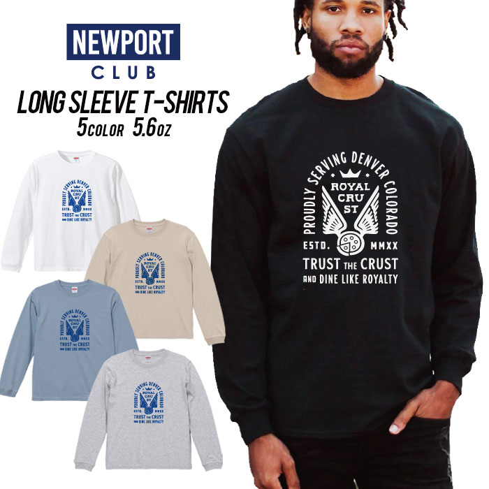 楽天NEW PORT CLUBロングTシャツ 長袖Tシャツ ロンT メンズ プリントtシャツ アメカジ ストリート サーフ 西海岸 フォトt フォトT フォトプリント メンズtシャツ 厚手 プリント セール 送料無料 半袖 ティーシャツ