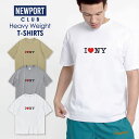 Tシャツ メンズ プリントtシャツ アメカジ ストリート アイラブ i love NY ニューヨーク newyork nyc アメリカ メンズtシャツ プリント セール 送料無料 半袖 ティーシャツ XXL XXXL