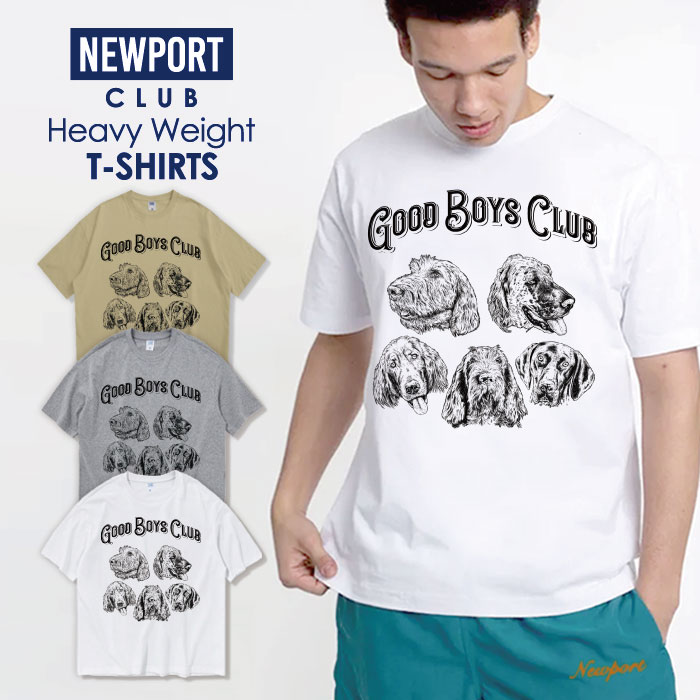 Tシャツ メンズ プリントtシャツ アメカジ ストリート サーフ 西海岸 犬 ペット シンプル イラスト かわいい プチプラ ヘビー メンズtシャツ プリント セール 送料無料 半袖 ティーシャツ XXL XXXL