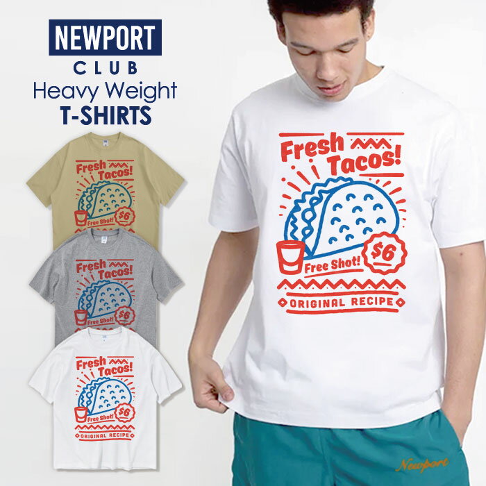 楽天NEW PORT CLUBTシャツ メンズ プリントtシャツ アメカジ ストリート サーフ プリント シンプル ロゴ カジュアルプチプラ ヘビー メンズtシャツ プリント セール 送料無料 半袖 ティーシャツ XXL XXXL