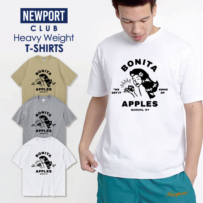 楽天NEW PORT CLUBTシャツ メンズ プリントtシャツ アメカジ ストリート サーフ 西海岸 HIPHOP ヒップホップ ダンス プチプラ ヘビー メンズtシャツ プリント セール 送料無料 半袖 ティーシャツ XXL XXXL