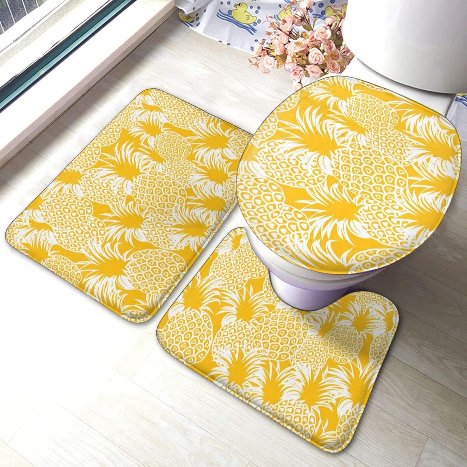 楽天市場】トイレマット セット（バスマット｜バス用品）：日用品雑貨