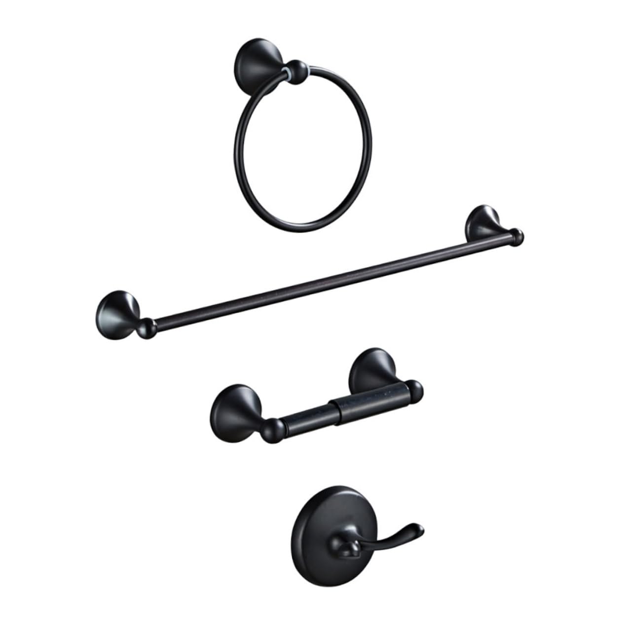 Toilet Articles - 1セットステンレススチール製バスルーム毛巾掛け シンプルでエレ