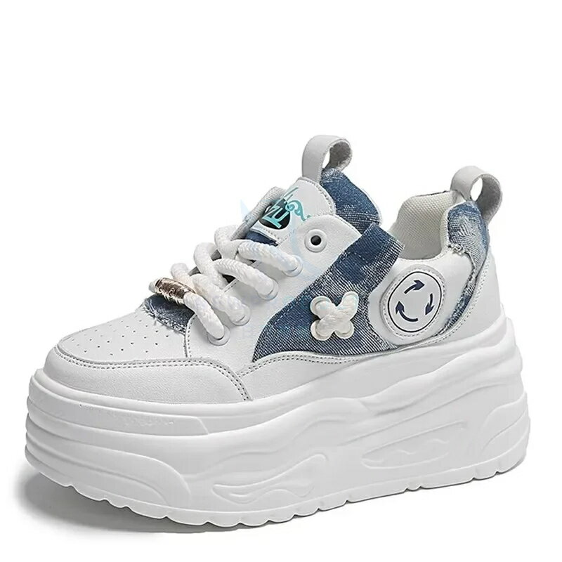 日用雑貨NEWPRODUCT 新生活用品 女性用ハイプラットフォームスニーカー,加硫スケートボードシューズ,カ..