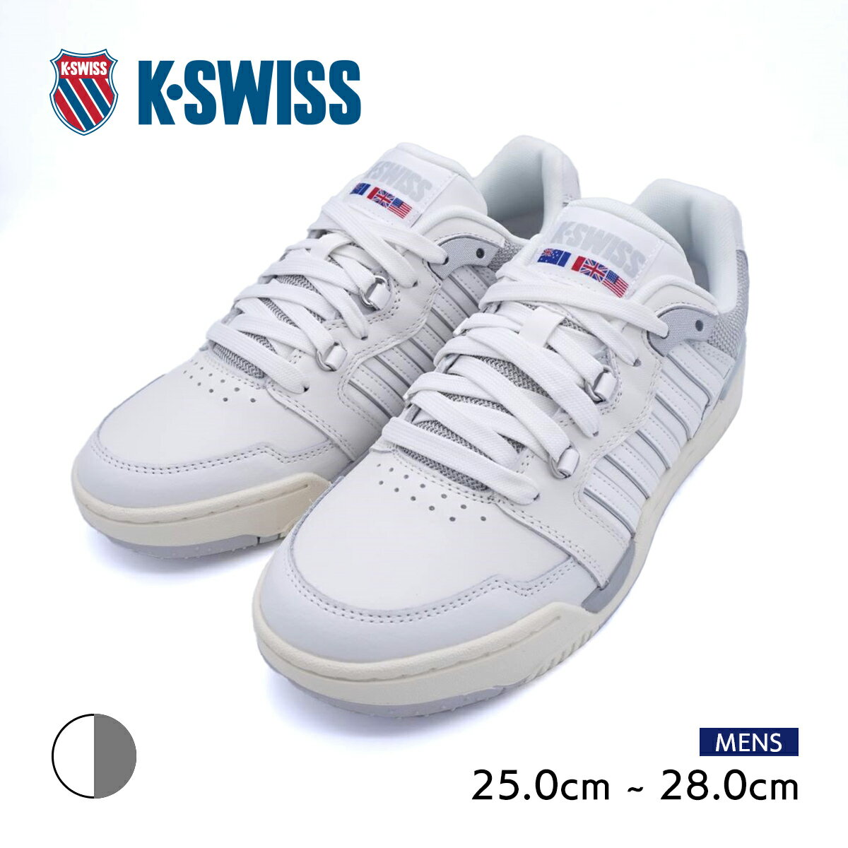 ■【送料無料】K・SWISS ケースイス IMPORT スニーカー メンズ コートシューズ Si-18 Rival 08351-182【FT】