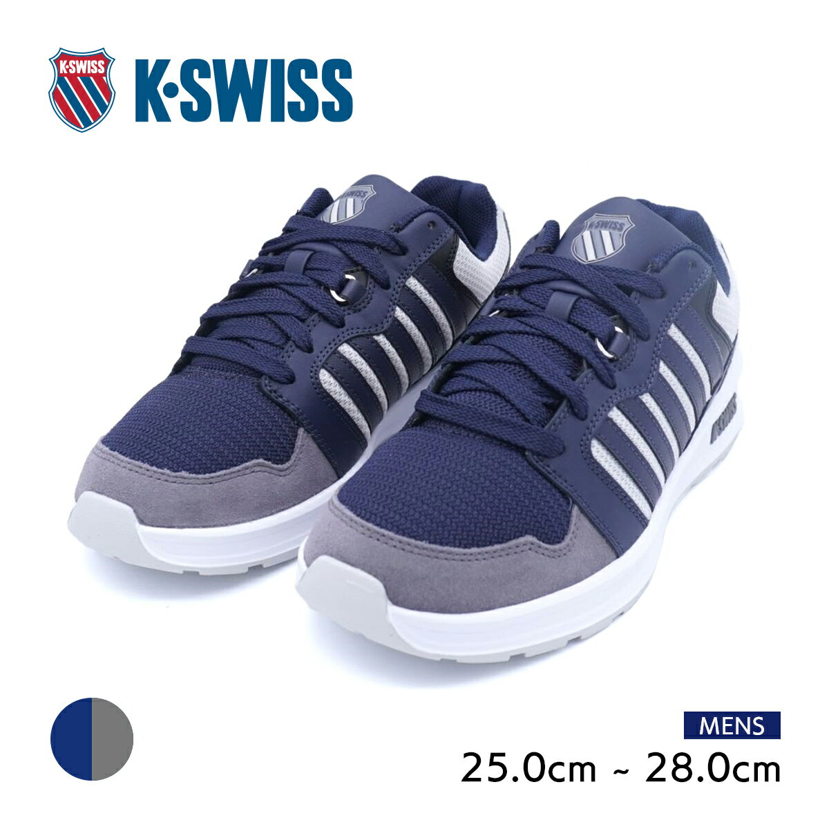 楽天New route 55■【送料無料】K・SWISS ケースイス IMPORT スニーカー メンズ コートシューズ RIVAL TRAINER T 09079-491【FT】