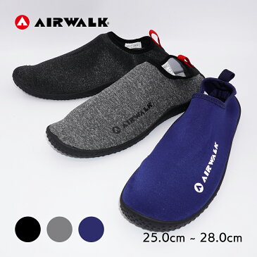 【楽天スーパーSALE 20％OFF！】【送料無料】エアウォーク メンズ マリンシューズ AWM0194 AIRWALK 水陸両用 ウォーターシューズ メンズサイズ 軽量 アウトドア レジャー 【FT】