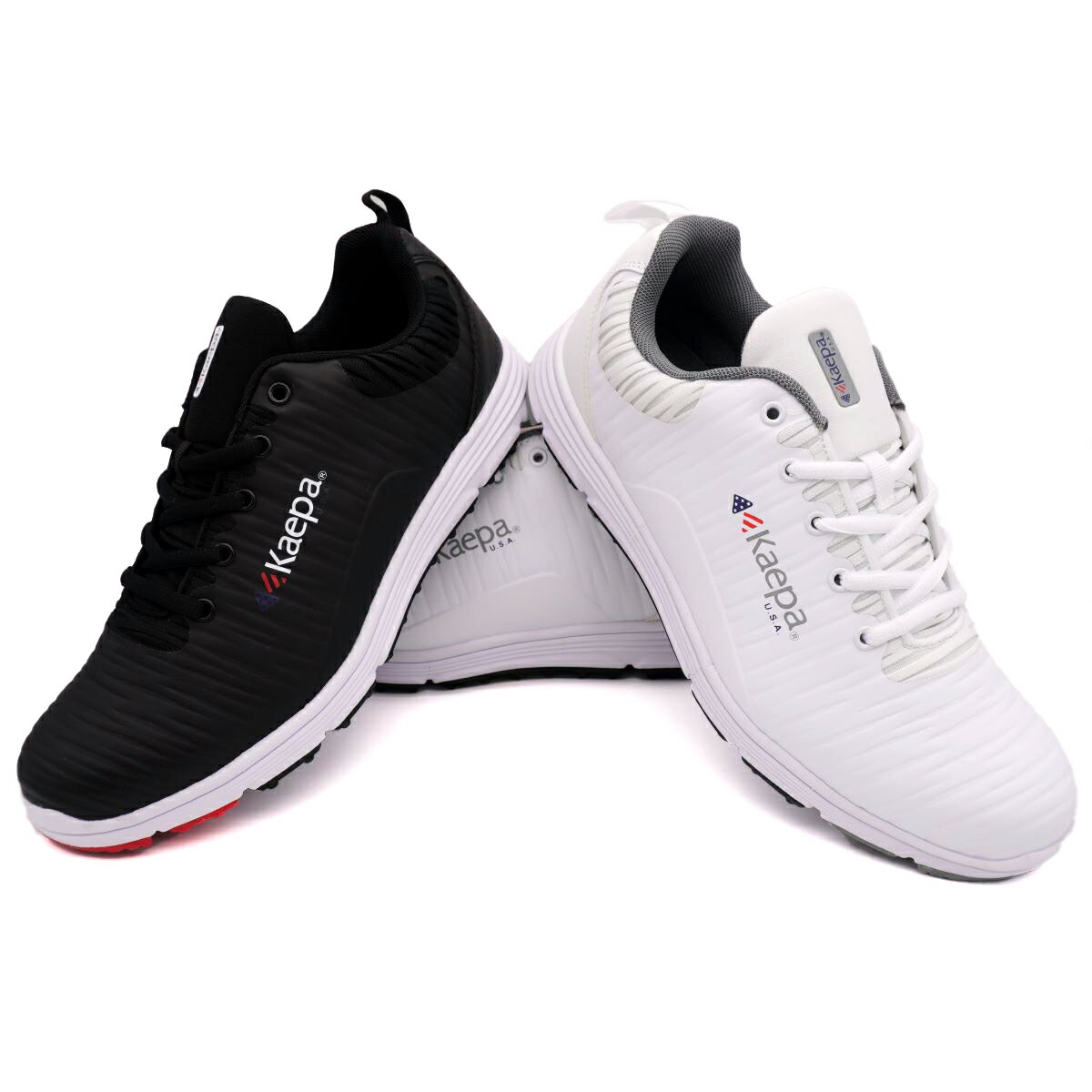 【送料無料】ゴルフシューズ メンズ Kaepa ケイパ ゴルフ スパイクレスシューズ 4cm簡易防水設計 カップインソール パークゴルフ KPG02619【FT】スーパーセール対象商品