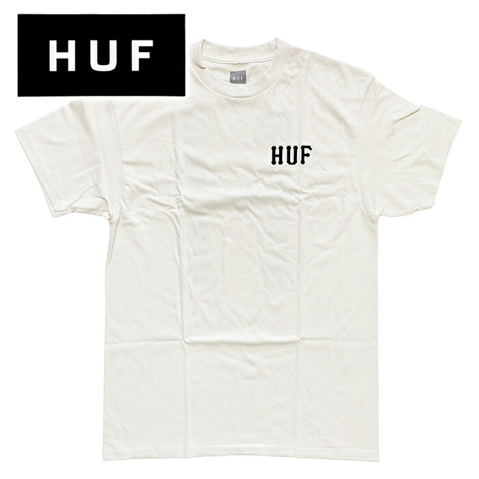 【送料無料】【楽ギフ_包装】【メンズ Tシャツ・ナチュラル】HUFハフ【HUF CLASSIC H S/S TEE】【TS02599】【M L XL】”ハフクラシックHロゴプリントTシャツ”