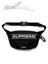 【10％OFF GW Special SALE】【メンズ ウエストバッグ ブラック】Supremeシュプリーム【3D Logo Waist Bag】【FW23B6】”シュプリーム3Dロゴウエストバッグ”